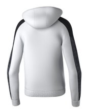 Erima Hoodie Evo Star (100% Polyester) white/black Kids
