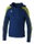 Erima Kapuzenpullover Evo Star (100% Polyester) navyblau/limegrün Kinder
