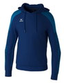 Erima Kapuzenpullover Evo Star (100% Polyester) navyblau/blau Kinder