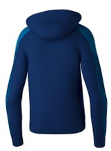 Erima Hoodie Evo Star (100% Polyester) navy blue/blue Men's