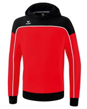Erima Hoodie Change Hooded Sweatshirt (Cotton Blend) Red/Black Men