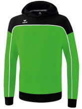 Erima Hoodie Change Hooded Sweatshirt (Cotton Blend) Green/Black Men
