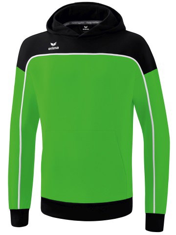 Erima Hoodie Change Hooded Sweatshirt (Cotton Blend) Green/Black Men