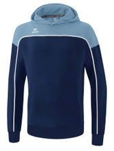 Erima Hoodie Change Hooded Sweatshirt (Cotton Blend) Navy Blue/White Men