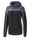 Erima Kapuzenpullover Hoodie Change (Baumwollmix) schwarz/grau Damen
