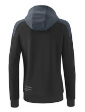 Erima Hoodie Change Hooded Sweatshirt (Cotton Blend) Black/Grey Women