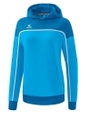 Erima Kapuzenpullover Hoodie Change (Baumwollmix) curacaoblau Damen