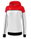 Erima Kapuzenpullover Hoodie Change (Baumwollmix) weiss/rot Damen