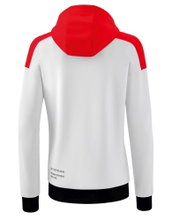 Erima Hoodie Change Hooded Sweatshirt (Cotton Blend) White/Red Women