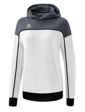 Erima Hoodie Change Hooded Sweatshirt (Cotton Blend) White/Grey Women