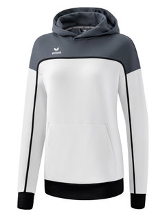 Erima Kapuzenpullover Hoodie Change (Baumwollmix) weiss/grau Damen