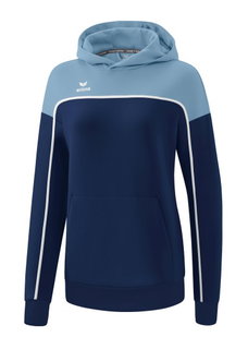 Erima Kapuzenpullover Hoodie Change (Baumwollmix) navyblau/denimblau Damen