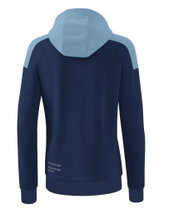 Erima Hoodie Change Hooded Sweatshirt (Cotton Blend) Navy Blue/Denim Blue Women