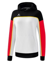 Erima Hoodie Change Hooded Sweatshirt (Cotton Blend) White/Black Women