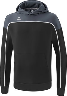 Erima Kapuzenpullover Hoodie Change (Baumwollmix) dunkelgrau/grau Herren