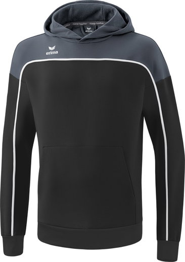 Erima Kapuzenpullover Hoodie Change (Baumwollmix) dunkelgrau/grau Herren