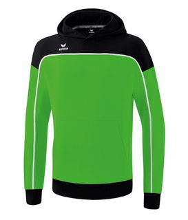 Erima Kapuzenpullover Hoodie Change (Baumwollmix) grün/schwarz Jungen