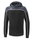 Erima Kapuzenpullover Hoodie Change (Baumwollmix) schwarz/grau Jungen