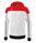 Erima Kapuzenpullover Hoodie Change (Baumwollmix) weiss/rot/schwarz Jungen
