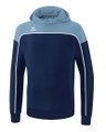 Erima Kapuzenpullover Hoodie Change (Baumwollmix) navyblau/denimblau Jungen