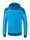 Erima Kapuzenpullover Hoodie Change (Baumwollmix) curacaoblau/weiss Jungen