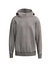 Erima Premia Hoodie (mixed fabric, comfortable fit) taupe/grey men's
