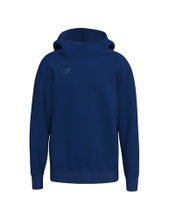 Erima Premia Hoodie (mixed fabric, comfortable fit) navy blue men's