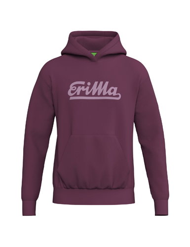 Erima Kapuzenpullover Retro 2.0 Hoodie (Baumwolle-Mischung) bordeauxrot Herren