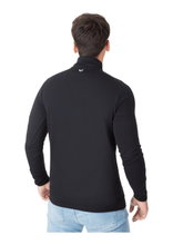 Erima Sport-Langarmschirt Rolli Half-Zip (weiches Stretchmaterial) schwarz Herren