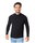 Erima Sport-Langarmschirt Rolli Half-Zip (weiches Stretchmaterial) schwarz Herren
