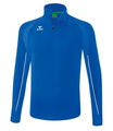 Erima Sport-Langarmshirt Liga Star Trainingstop (strapazierfähig Funktionsmaterial, Stehkragen) royalblau/weiss Herren
