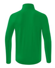 Erima Sport long-sleeved shirt Liga Star training top (durable functional material, stand-up collar) emerald green/white men