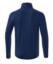 Erima Sport-Langarmshirt Liga Star Trainingstop (strapazierfähig Funktionsmaterial, Stehkragen) navyblau/weiss Herren