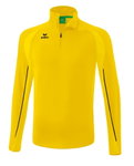 Erima Sport-Langarmshirt Liga Star Trainingstop (strapazierfähig Funktionsmaterial, Stehkragen) gelb/schwarz Jungen