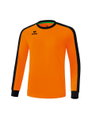 Erima Sport-Langarmshirt Trikot Retro Star (100% Polyester) orange/schwarz Herren