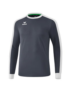 Erima Sport-Langarmshirt Trikot Retro Star (100% Polyester) grau/weiss Herren