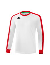 Erima Sport-Langarmshirt Trikot Retro Star (100% Polyester) weiss/rot Herren