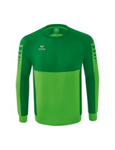 Erima Sport Long Sleeve Six Wings Sweatshirt (Cotton blend, functional) green/emerald Men