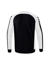 Erima Sport Long Sleeve Six Wings Sweatshirt (Cotton blend, functional) black/white Men