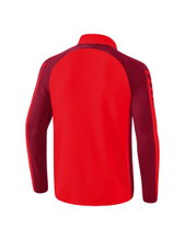 Erima Sport Long Sleeve Six Wings Training Top (100% Polyester, Stand-up Collar, 1/2 Zip) Red/Bordeaux Men