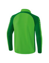 Erima Sport Long Sleeve Shirt Six Wings Training Top (100% Polyester, Stand-up Collar, 1/2 Zip) Green/Emerald Men