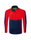 Erima Sport-Langarmshirt Six Wings Trainingstop (100% Polyester, Stehkragen, 1/2 Zip) navyblau/rot Herren