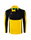 Erima Sport-Langarmshirt Six Wings Trainingstop (100% Polyester, Stehkragen, 1/2 Zip) gelb/schwarz Herren