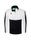 Erima Sport-Langarmshirt Six Wings Trainingstop (100% Polyester, Stehkragen, 1/2 Zip) schwarz/weiss Herren