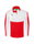 Erima Sport-Langarmshirt Six Wings Trainingstop (100% Polyester, Stehkragen, 1/2 Zip) rot/weiss Herren