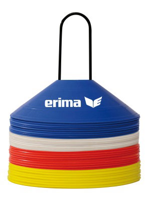 Erima Markierungshütchen Set (40 Stück farblich sortiert)