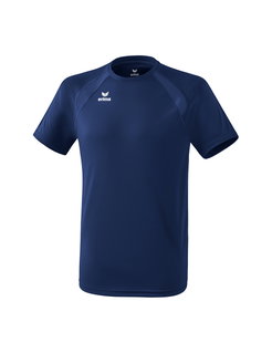 Erima Sport-Tshirt Basic Performance (100% Polyester, Mesh-Einsätze) navyblau Herren