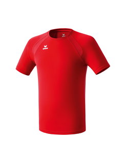 Erima Sport T-shirt Basic Performance (100% Polyester, Mesh Inserts) red Men