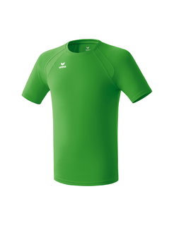 Erima Sport-Tshirt Basic Performance (100% Polyester, Mesh-Einsätze) grün Herren