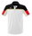 Erima Sport Polo Change (100% recycled Polyester, quick-drying functional material) white/black/red Men